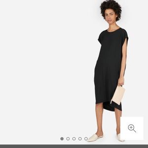 Everlane Japanese go weave cocoon dress NWOT